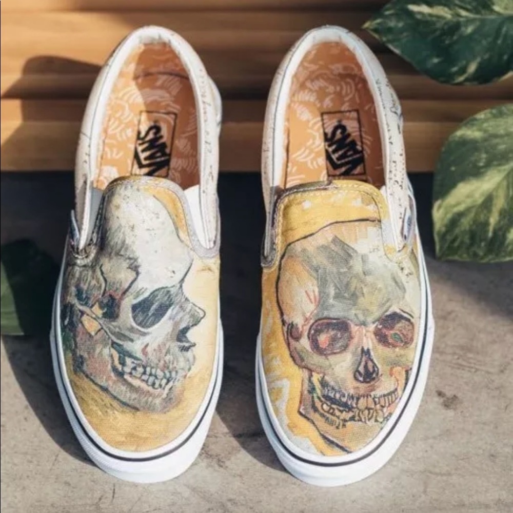 Vans Vincent Van Gogh Skull Limited Edition Unisex - Picture 4 of 8